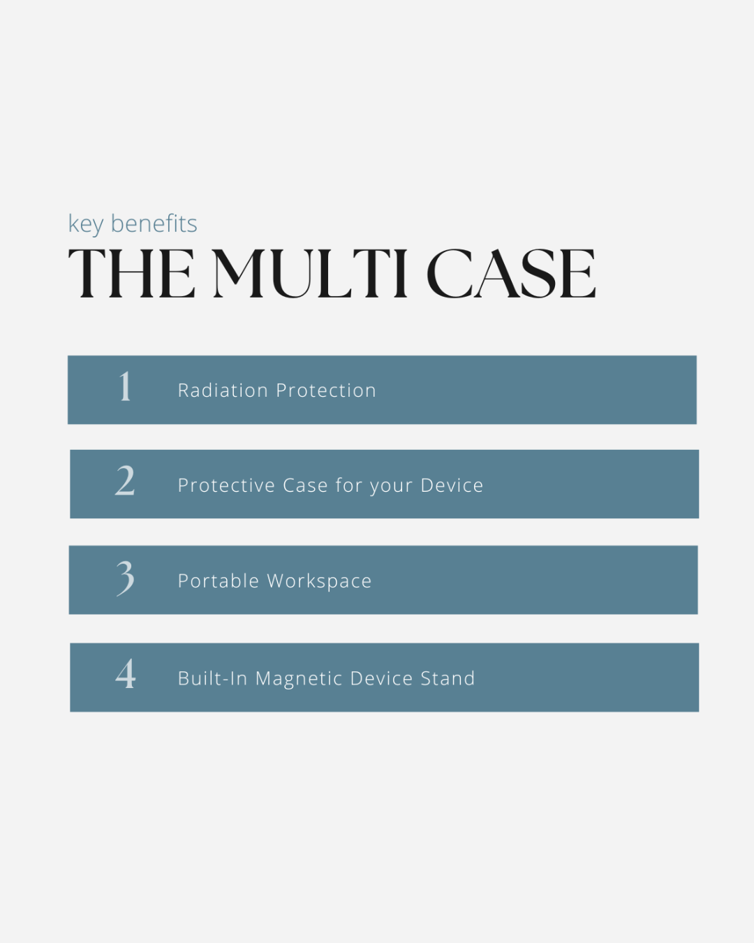 The multifunctional anti-radiation case - PREORDER NOW